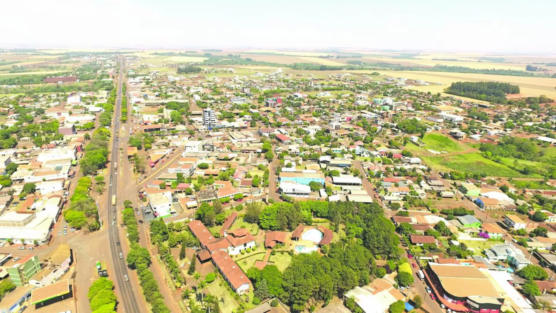 Vista aérea de Santa Rita
