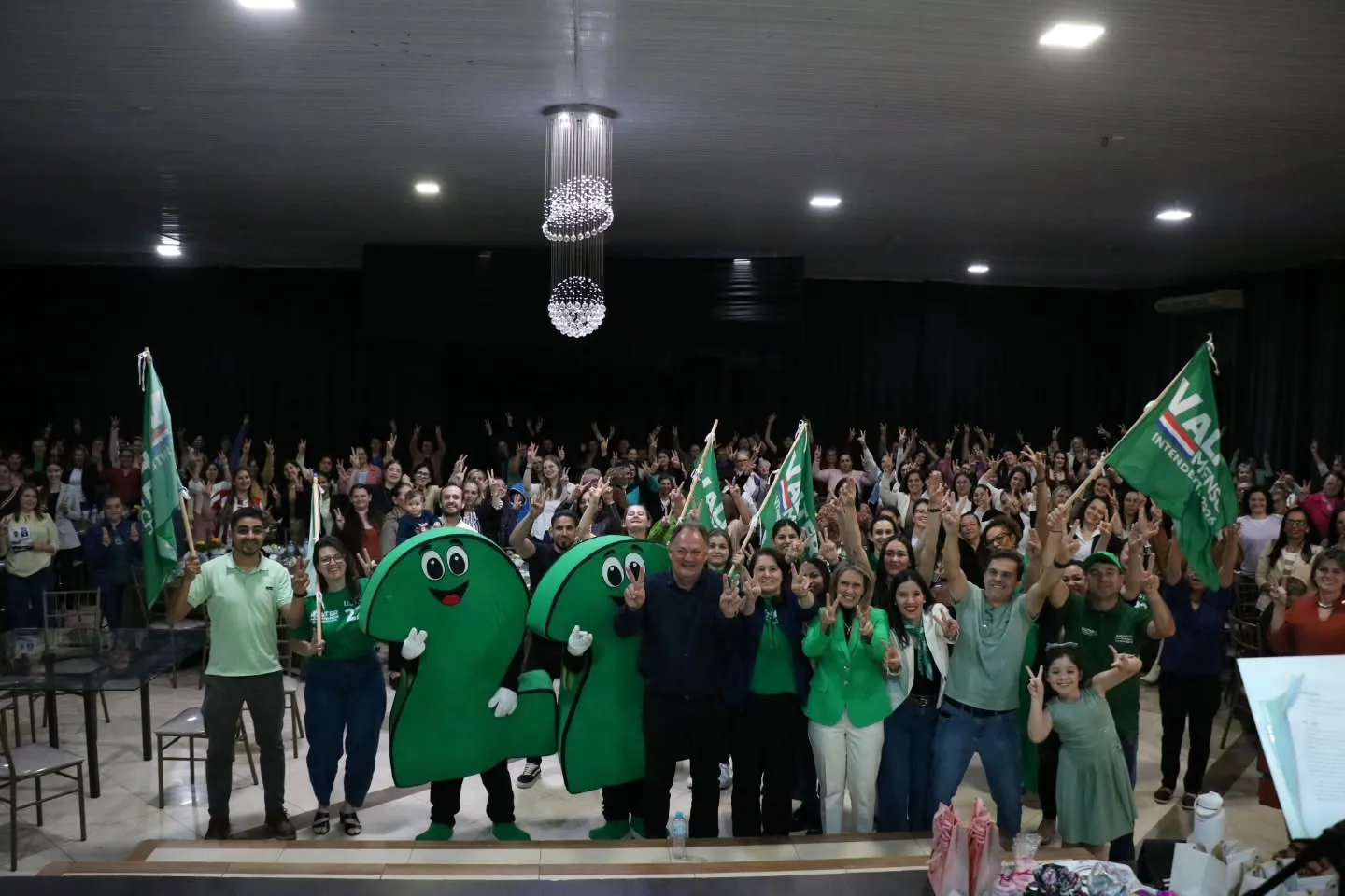 Acto de campaña de Santa Rita para Todos, Lista 22